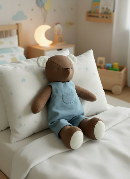 Osito Bruno con jumpsuit